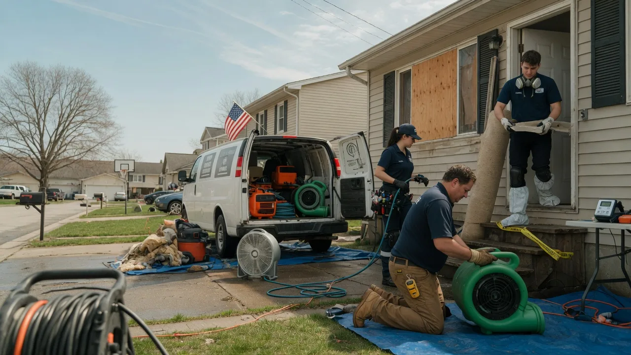Water Damage Restoration in Saltillo, MS near me
